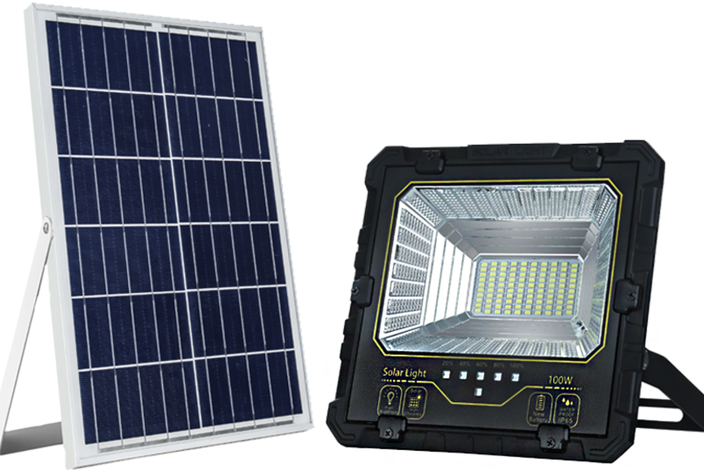 LED SOLAR FLOODLIGHT 100W