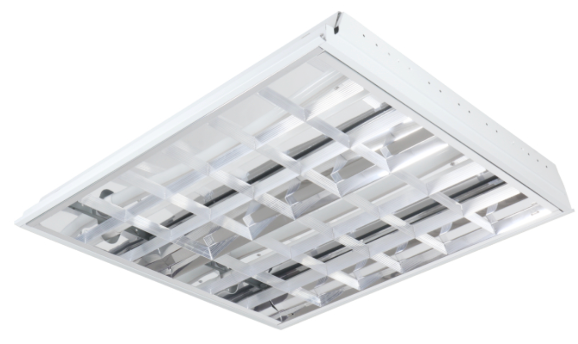 LOUVER 2X20W 24"X24" RECESSED TYPE