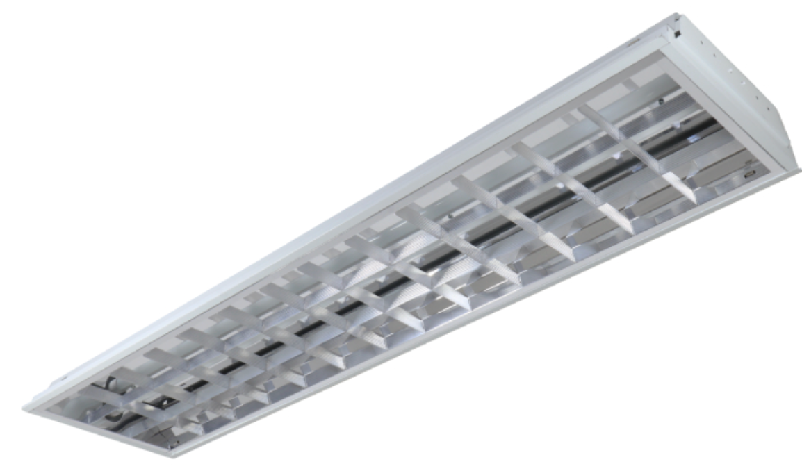 LOUVER 1X40W 12"X48" RECESS TYPE